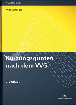 Abbildung von Nugel | Kürzungsquoten nach dem VVG | 2. Auflage | 2012 | beck-shop.de