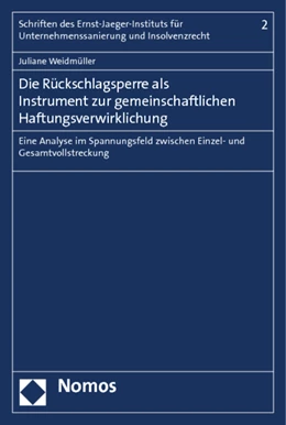 Abbildung von Weidmüller | Die Rückschlagsperre als Instrument zur gemeinschaftlichen Haftungsverwirklichung | 1. Auflage | 2012 | 2 | beck-shop.de