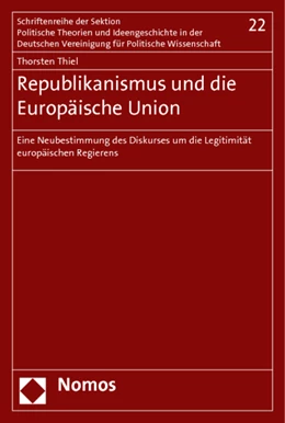 Abbildung von Thiel | Republikanismus und die Europäische Union | 1. Auflage | 2012 | 22 | beck-shop.de