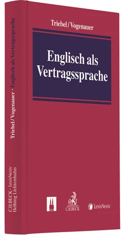 Abbildung von Triebel / Vogenauer | Englisch als Vertragssprache | 1. Auflage | 2018 | beck-shop.de