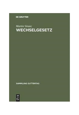 Abbildung von Stranz | Wechselgesetz | 14. Auflage | 1952 | 5 | beck-shop.de