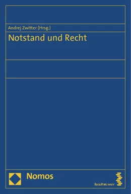 Abbildung von Zwitter | Notstand und Recht | 1. Auflage | 2012 | beck-shop.de