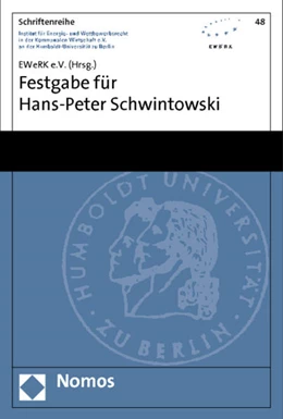 Abbildung von Festgabe für Hans-Peter Schwintowski | 1. Auflage | 2012 | 48 | beck-shop.de