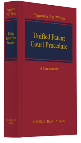 Abbildung von Augenstein / Agé | Unified Patent Court Procedure | 1. Auflage | 2025 | beck-shop.de
