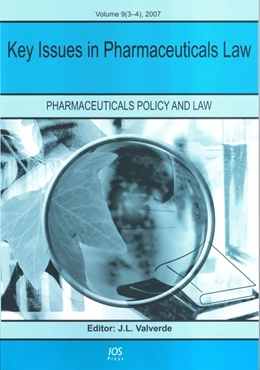Abbildung von Valverde | Key Issues in Pharmaceuticals Law | 1. Auflage | 2008 | beck-shop.de