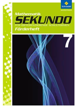 Abbildung von Sekundo 7. Fördermaterial. Mathematik für differenzierende Schulformen | 1. Auflage | 2013 | beck-shop.de