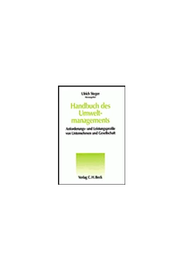 Abbildung von Steger | Handbuch des Umweltmanagements | 1. Auflage | 1992 | beck-shop.de