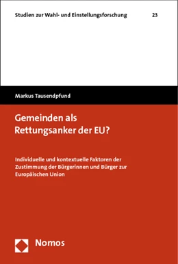 Abbildung von Tausendpfund | Gemeinden als Rettungsanker der EU? | 1. Auflage | 2013 | 23 | beck-shop.de