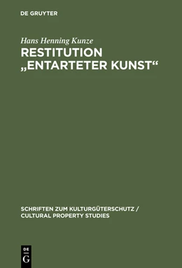 Abbildung von Kunze | Restitution 