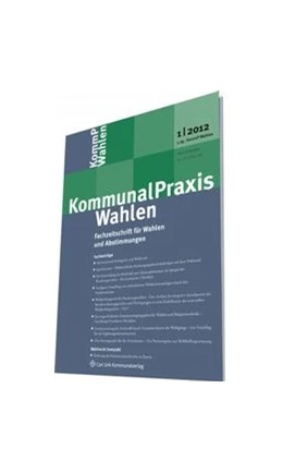 Abbildung von Bätge / Danzer | KommunalPraxis Wahlen | 8. Auflage | 2024 | beck-shop.de