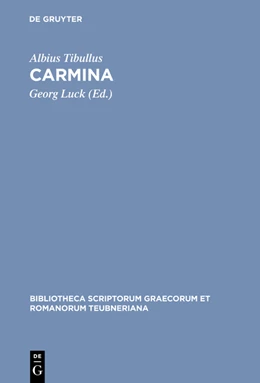Abbildung von Tibullus / Luck | Carmina | 2. Auflage | 2013 | beck-shop.de