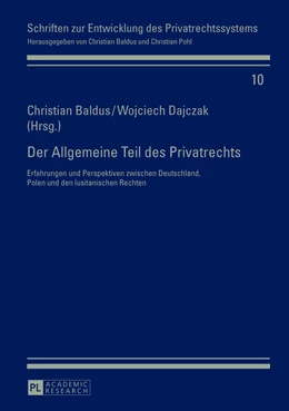 Abbildung von Dajczak / Baldus | Der Allgemeine Teil des Privatrechts | 1. Auflage | 2013 | 10 | beck-shop.de