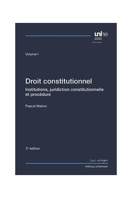 Abbildung von Mahon | Droit constitutionnel Volume I | 3. Auflage | 2014 | beck-shop.de