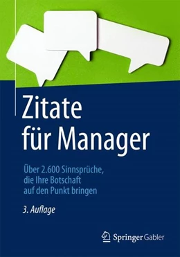 Abbildung von Zitate für Manager | 3. Auflage | 2013 | beck-shop.de