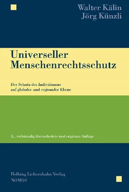 Abbildung von Kälin / Künzli | Universeller Menschenrechtsschutz | 3. Auflage | 2014 | beck-shop.de