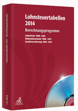 Abbildung von Lohnsteuertabellen 2014 • CD-ROM | 1. Auflage | 2014 | beck-shop.de