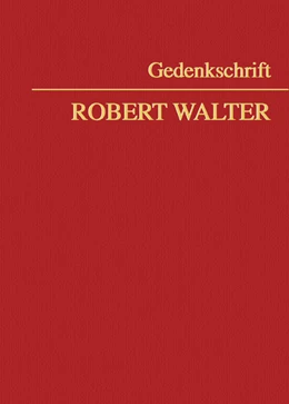 Abbildung von Jabloner / Kolonovits | Gedenkschrift Robert Walter | 1. Auflage | 2013 | beck-shop.de