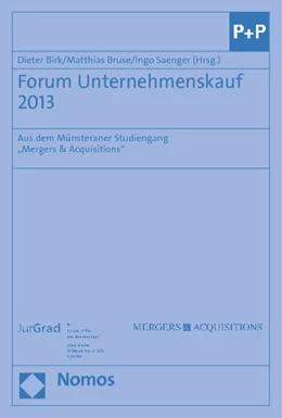 Abbildung von Birk / Bruse | Forum Unternehmenskauf 2013 | 1. Auflage | 2013 | beck-shop.de