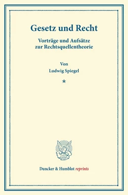 Abbildung von Spiegel | Gesetz und Recht. | 1. Auflage | 2013 | beck-shop.de