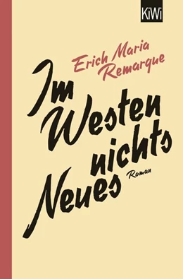 Abbildung von Remarque / Schneider | Im Westen nichts Neues | 1. Auflage | 2014 | beck-shop.de