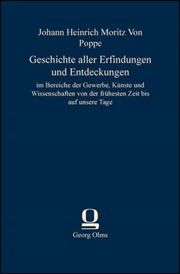 Abbildung von Poppe | Geschichte aller Erfindungen und Entdeckungen | 1. Auflage | 2013 | beck-shop.de