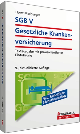 Abbildung von Marburger | SGB V - Gesetzliche Krankenversicherung | 9. Auflage | 2014 | beck-shop.de