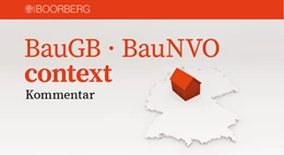 Abbildung von BauGB - BauNVO context | 1. Auflage | | beck-shop.de