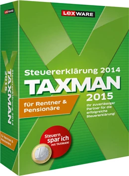 Abbildung von TAXMAN 2015 für Rentner & Pensionäre | 1. Auflage | 2014 | beck-shop.de