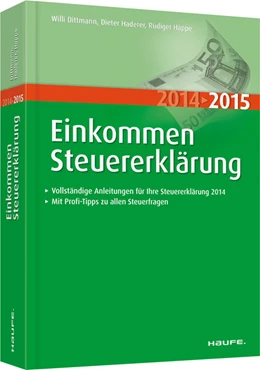 Abbildung von Dittmann / Haderer | Einkommensteuererklärung 2014/2015 | 1. Auflage | 2014 | 03125 | beck-shop.de