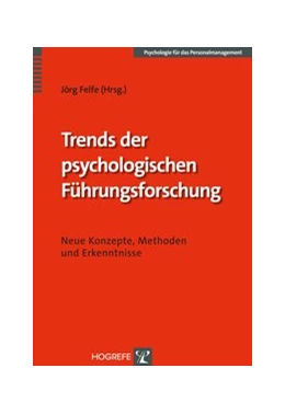 Abbildung von Felfe | Trends der psychologischen Führungsforschung | 1. Auflage | 2014 | 27 | beck-shop.de