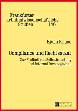 Abbildung von Kruse | Compliance und Rechtsstaat | 1. Auflage | 2014 | 146 | beck-shop.de