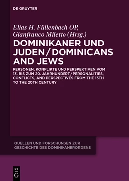 Abbildung von Füllenbach / Miletto | Dominikaner und Juden / Dominicans and Jews | 1. Auflage | 2015 | beck-shop.de