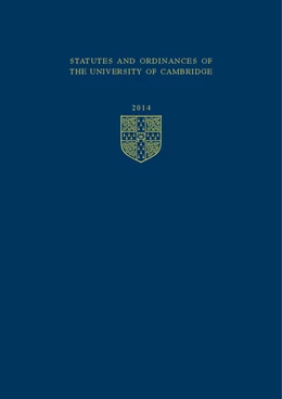 Abbildung von Statutes and Ordinances of the University of Cambridge 2014 | 1. Auflage | 2014 | beck-shop.de