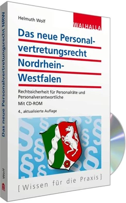 Abbildung von Wolf | Personalvertretungsrecht Nordrhein-Westfalen (mit CD-ROM) | 4. Auflage | 2016 | beck-shop.de