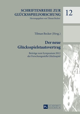 Abbildung von Becker | Der neue Glücksspielstaatsvertrag | 1. Auflage | 2014 | 12 | beck-shop.de