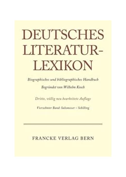 Abbildung von Rupp / Lang | Deutsches Literatur-Lexikon Band 14 | 3. Auflage | 2014 | beck-shop.de