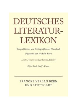 Abbildung von Rupp / Lang | Deutsches Literatur-Lexikon Band 11 | 3. Auflage | 2014 | beck-shop.de