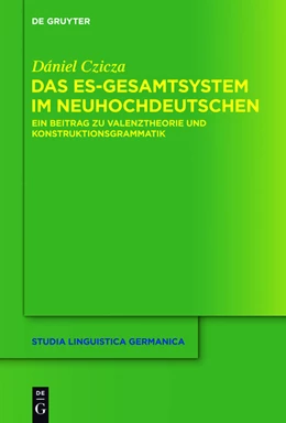Abbildung von Czicza | Das es-Gesamtsystem im Neuhochdeutschen | 1. Auflage | 2014 | beck-shop.de