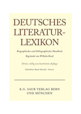 Abbildung von Rupp / Lang | Deutsches Literatur-Lexikon Band 17 | 3. Auflage | 2014 | beck-shop.de
