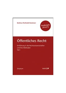 Abbildung von Perthold / Spitzer | Einführung in die Rechtswissenschaften und ihre Methoden - Prüfungsvorbereitung - Studienjahr 2014/15 | 1. Auflage | 2014 | beck-shop.de