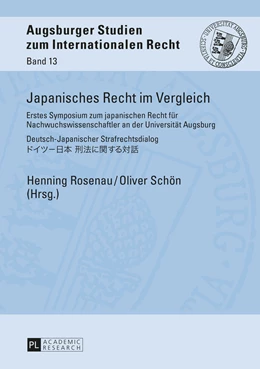 Abbildung von Schön / Rosenau | Japanisches Recht im Vergleich | 1. Auflage | 2014 | 13 | beck-shop.de