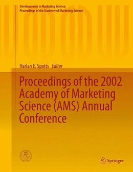 Abbildung von Spotts | Proceedings of the 2002 Academy of Marketing Science (AMS) Annual Conference | 1. Auflage | 2014 | beck-shop.de