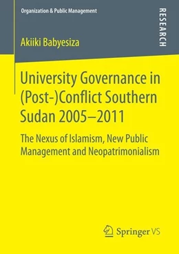 Abbildung von Babyesiza | University Governance in (Post-)Conflict Southern Sudan 2005-2011 | 1. Auflage | 2014 | beck-shop.de