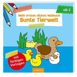 Abbildung von Mein erstes dickes Malbuch Bunte Tierwelt | 1. Auflage | 2015 | beck-shop.de