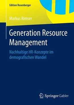 Abbildung von Rimser | Generation Resource Management | 1. Auflage | 2014 | beck-shop.de