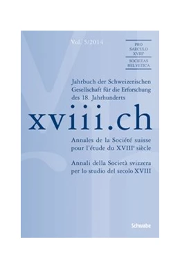 Abbildung von Bodenmann / Gelzer | xviii.ch Vol. 5/2014 | 1. Auflage | 2014 | 5 | beck-shop.de