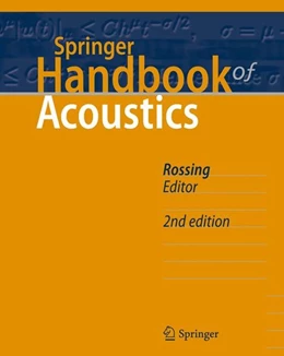 Abbildung von Rossing | Springer Handbook of Acoustics | 2. Auflage | 2015 | beck-shop.de