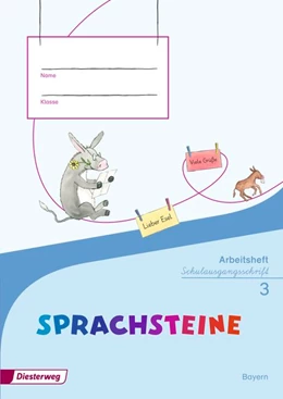 Abbildung von SPRACHSTEINE Sprachbuch 3. Arbeitsheft. Schulausgangsschrift SAS. Bayern | 1. Auflage | 2015 | beck-shop.de