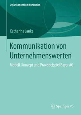 Abbildung von Janke | Kommunikation von Unternehmenswerten | 1. Auflage | 2015 | beck-shop.de