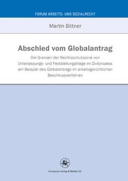 Abbildung von Bittner | Abschied vom Globalantrag | 1. Auflage | 2015 | 39 | beck-shop.de